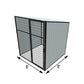 6' X 6' Vinyl Dog Kennel Stall (Basic)