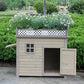 Solid Wood Dog House & Outdoor Kennel