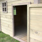 Solid Wood Dog House & Outdoor Kennel