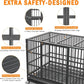 48-Inch Heavy Duty Escape-Proof Dog Crate