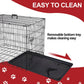 18'' Foldable XXL Stackable Metal Dog Cage