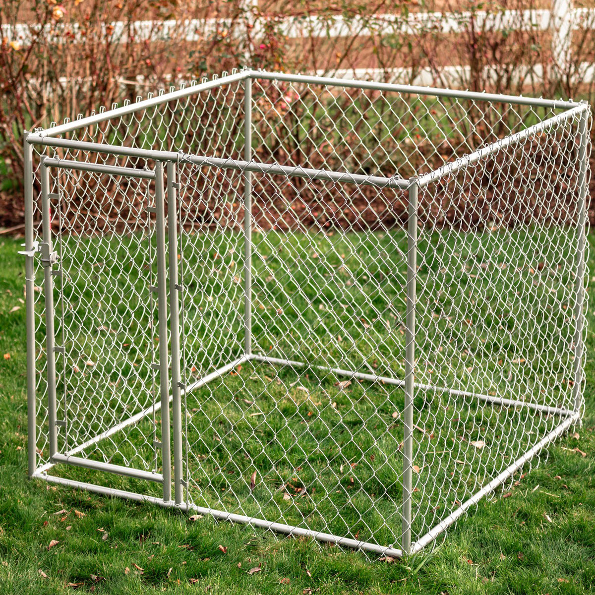 Lucky Dog™ Chain Link Kennel DIY Kit Studio 5'L x 5'W x 4'H