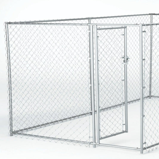 Lucky Dog™ Chain Link Kennel DIY Kit Villa 10'L x 5'W x 4'H