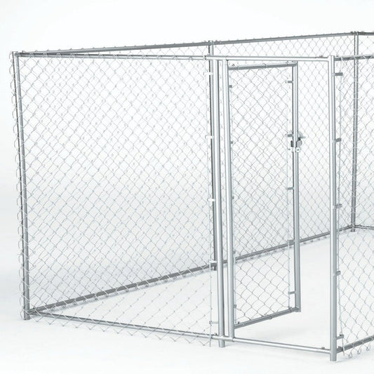 Lucky Dog® Chain Link Kennel DIY Kit Villa 10'L x 5'W x 4'H