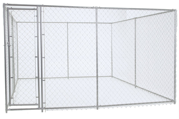 Lucky Dog™ Chain Link Kennel DIY Kit Penthouse 15'L x 5'W x 6'H