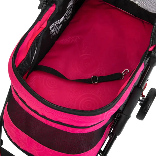 Gen7Pets Raspberry Sorbet Regal Plus Pet Stroller
