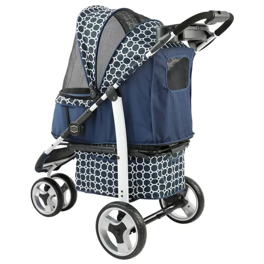 Gen7Pets Monaco Dress Blue Pet Stroller
