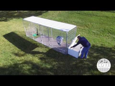 The Cube Aluminum Insulated Dog House 26" Tall