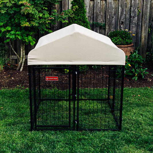 Lucky Dog® STAY Series™ 4'L x 4'W x 4'4''H Studio Jr. Kennel