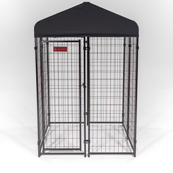 Lucky Dog® STAY Series™ 4'L x 4'W x 6'H Studio Kennel