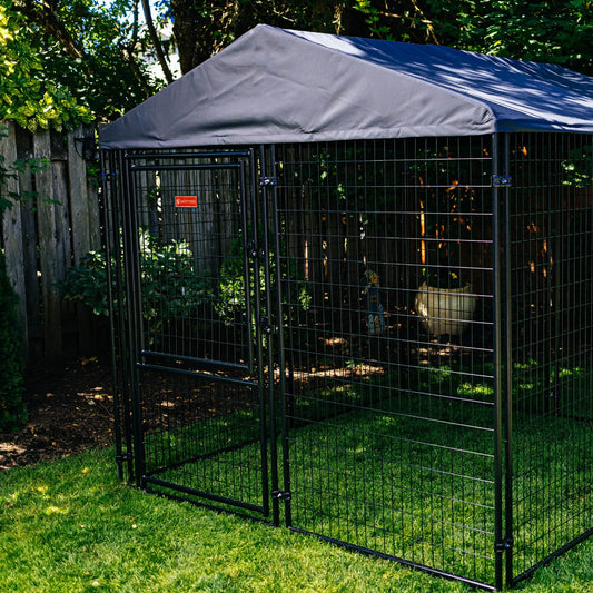 Lucky Dog® STAY Series™ 8'W x 8'L Executive Kennel