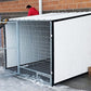 4' X 4' Multiple Vinyl No Back Dog Kennels x2