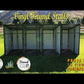 4' X 6' Multiple Vinyl No Back Dog Kennels x2