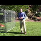 4' X 6' Basic Dog Kennel Pro (Galvanized)