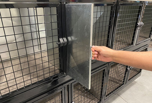 Quick N Clean Galvanized Cage Bank 2 or 4 Units
