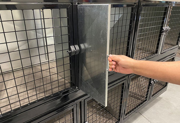 Quick N Clean Galvanized Cage Bank 2 or 4 Units