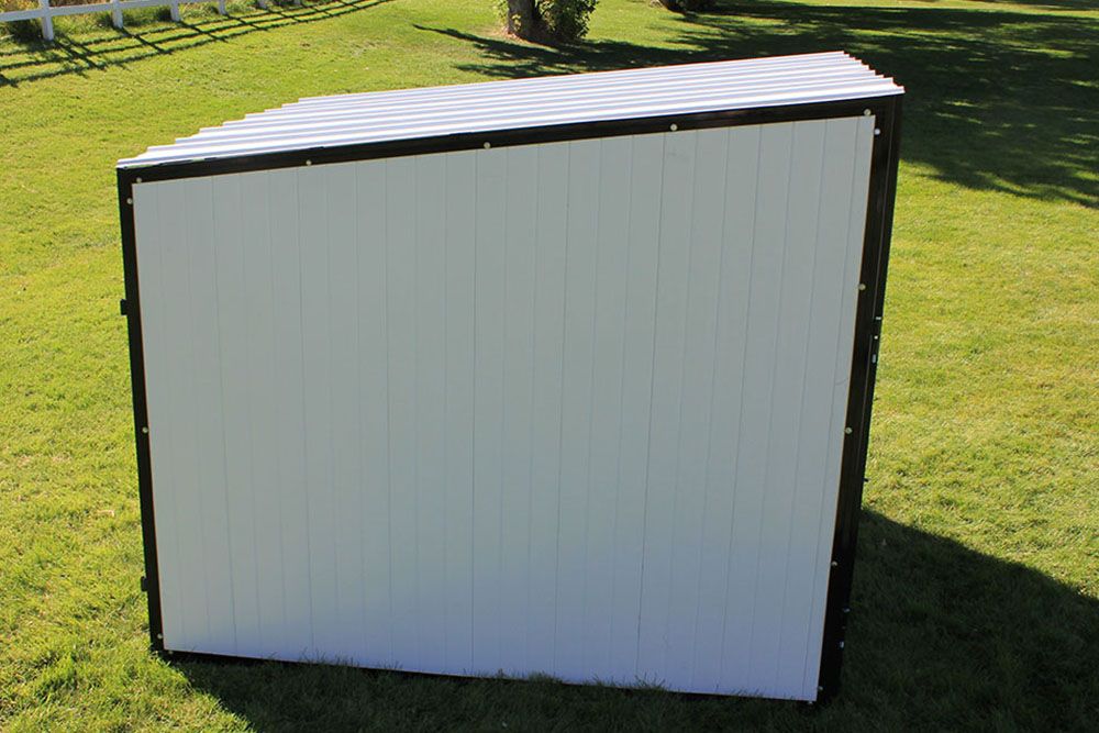 4' X 4' Vinyl Dog Kennel Stall (Basic)